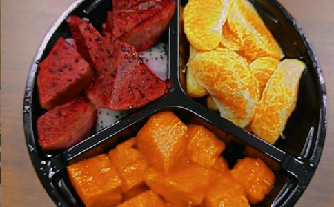 柚子小熊果盤-寫物作文700字