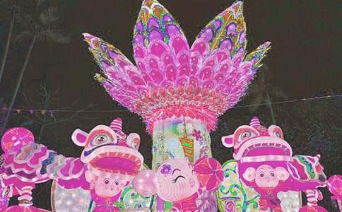 花燈三最初三作文