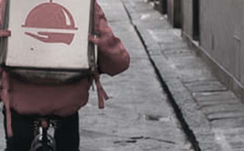 雨中送外賣作文500字